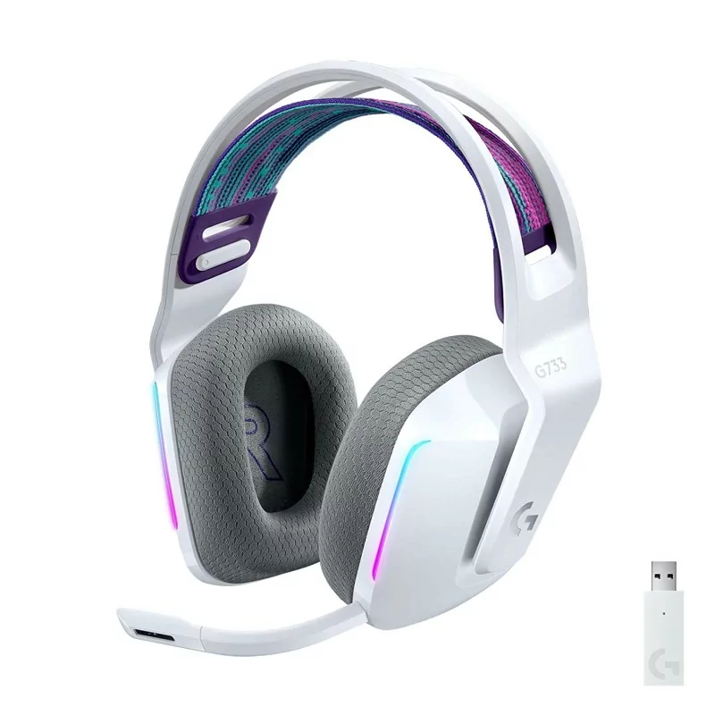 Logitech G733 Lightspeed Wireless Headset (White) Logitech G733 Lightspeed Wireless Headset (White)